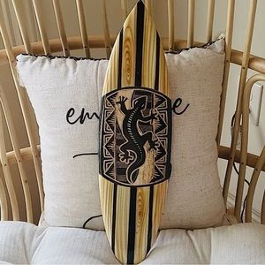 Nautical Wooden Surf Board Wall Decor